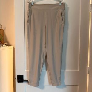Athleta Light Beige Brooklyn jogger Pants